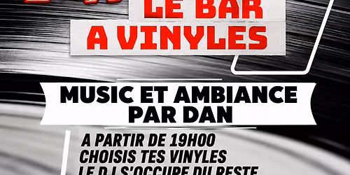 Bar \u00e0 vinyles Dj set