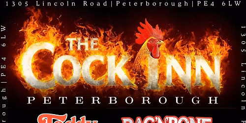 RAG \u2018N\u2019 BONE MAN & TEDDY SWIMS Tribute Shows Live @ The Cock Inn, Werrington, Peterborough, PE4 6LW