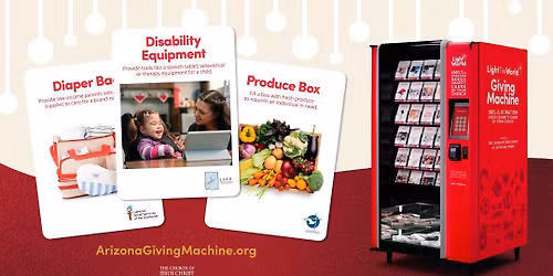 Charity Donation Event Giving Machines-Gilbert, AZ