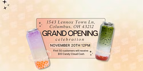 Candy Cloud Grand Opening- COLUMBUS
