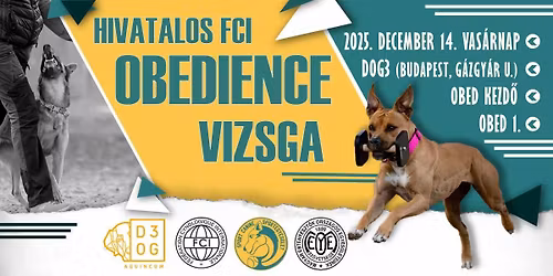 FCI Obedience vizsga