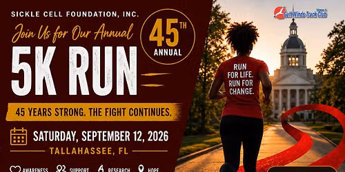 45th Annual 5k Run for Sickle Cell 