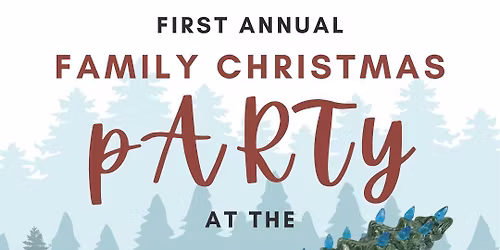 First Annual Family Christmas pARTy at the D&D Ceramic Tree Farm