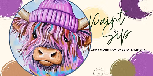 PAINT & SIP AT GRAY MONK FAMILY ESTATE WINERY