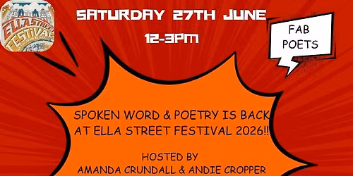 Performing at Ella Street Festival