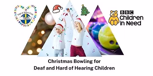 Christmas Bowling for Deaf and Hard of Hearing children