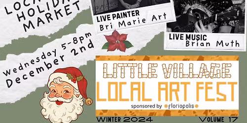 Holiday Art Market at Little Village Local Art Fest #17 