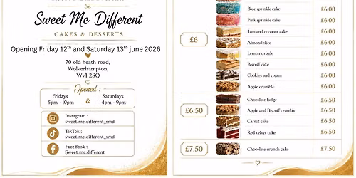 Sweet me different pop up