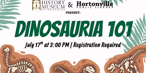 Registration Required- Dinosauria 101