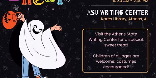 Trick-or-Treat at Athens State \ud83c\udf83 \ud83c\udf6d