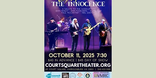 End of the Innocence - A Salute to the Songwriters at The Ingersoll