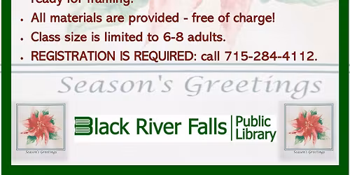 Season's Greetings Watercolor for Beginners