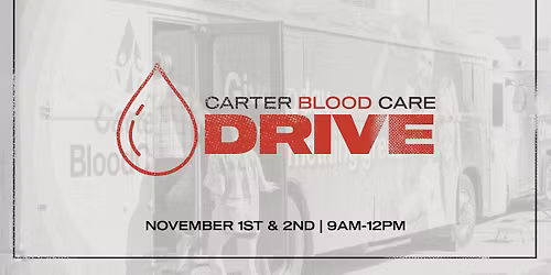 Carter Blood Drive (Sunday)
