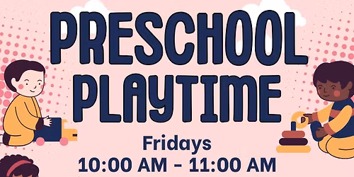 Preschool Playtime at Titusville Public Library