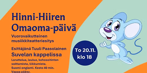 Konsertti perheille Lapsen oikeuksen p\u00e4iv\u00e4n\u00e4