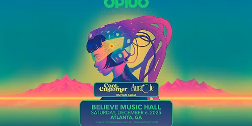 Iris Presents: OPIUO @ Believe Music Hall | Sat, Dec 6th!