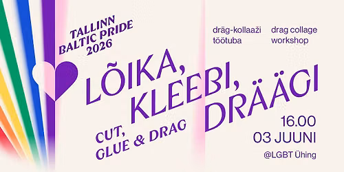 Cut, Glue and Drag: Drag Collage Workshop
