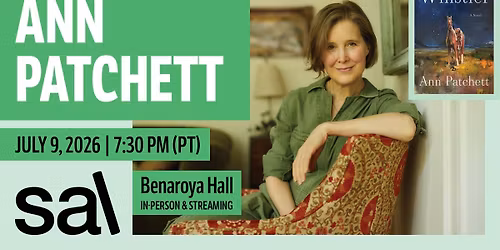 SAL Presents: Ann Patchett