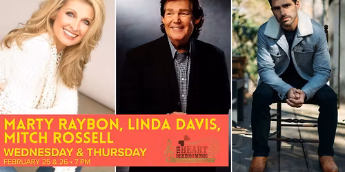 Marty Raybon, Linda Davis, Mitch Rossell