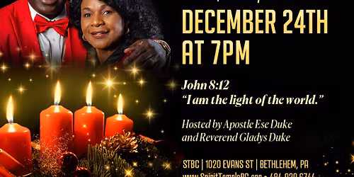 Christmas Eve Candlelight Service at STBC