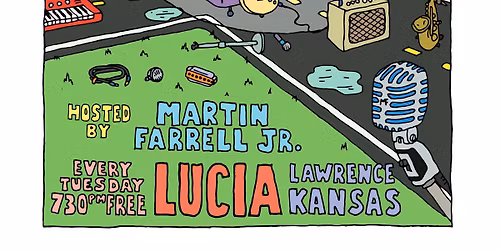 Stormy Tuesday Blues Jam at Lucia