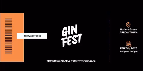 Gin Fest Arrowtown 2026