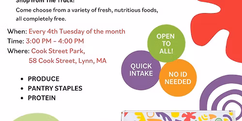 Free Mobile Food Pantry \u2013 Every 4th Tuesday