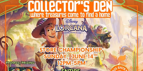 Lorcana: Wilds Unknown Set Championship 06.14.26 @Collector's Den
