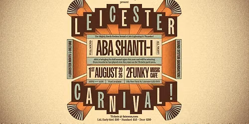 Aba Shanti-I (full sound) - Leicester Carnival 2026