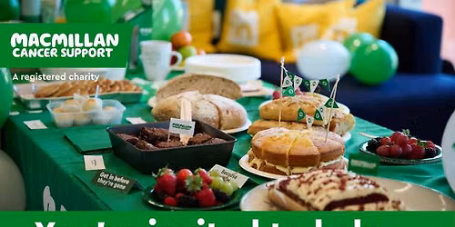 Blackpool Stanley Park Macmillan Coffee Morning 26th Sept 26