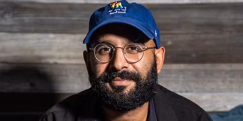 Brad Garrett with Omid Singh