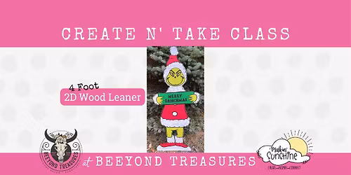 Beeyond Treasures Green Guy Paint Class