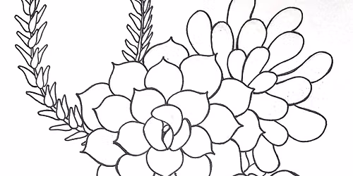 July -4th Tuesday : Succulents