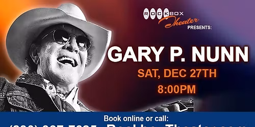 An Evening with Gary P. Nunn