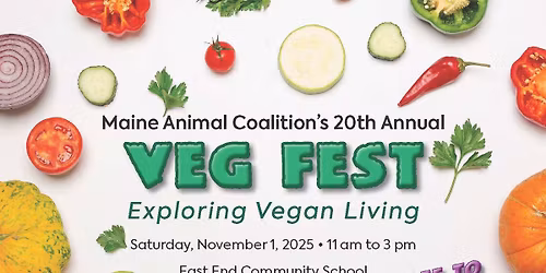 MAC 20th Annual Veg Fest - A Free event!