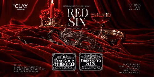 RED SIN | Halloween at IL CLAY \u00d7 Behind Clay