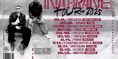 Ko\u0161ice \/ Na hrane tour 2025