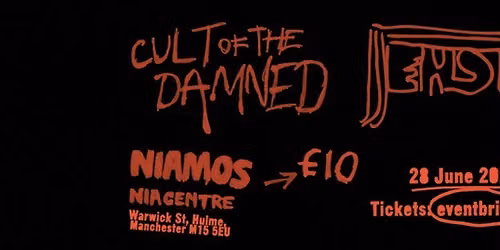 Cult Of The Damned & Jehst LIVE in Manchester @ Niamos, Nia Centre