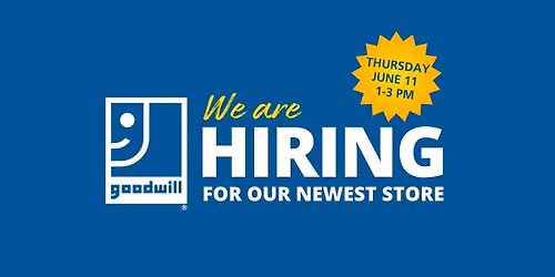 Hiring Event for New Goodwill Store in Albuquerque