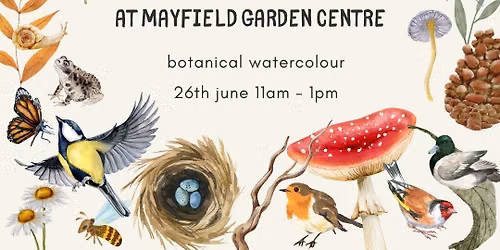 Art Workshops for Nature Lovers: Botanical Watercolour