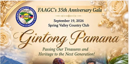 Gintong Pamana (Our Golden Heritage): Passing Our Treasures and Heritage to the Next Generation