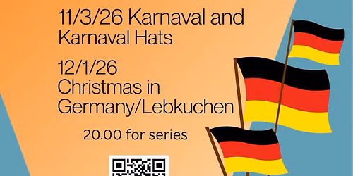 Cultures-n-Crafts: Germany (Registration required)