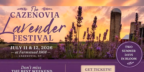 Cazenovia Lavender Festival 2026