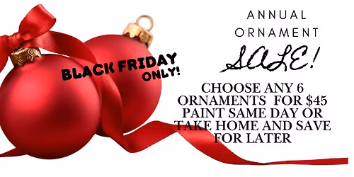 Annual Ornament Sale
