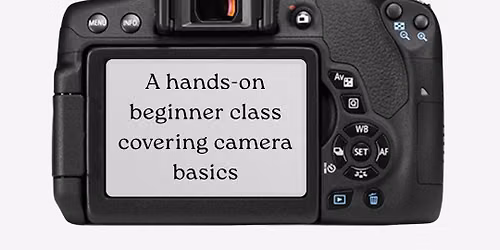 RCS Presents: Beginner Photography Class