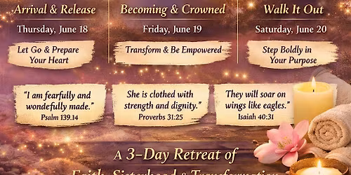 Sister 2 Sister Presents: Crowned, Called by Heaven. Crowned in Faith.