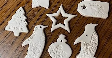 Adult Clay Workshop: Personalised Christmas Decorations