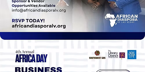 4th Annual Africa Day Community Breakfast & Business Marketplace