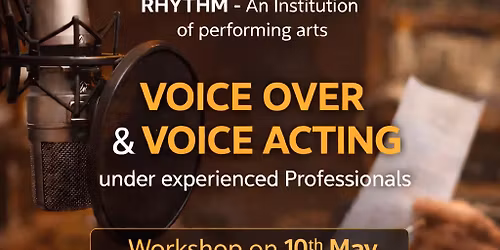 workshop on Voice acting and voice over