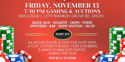 Dixon Police Charitable Association CASINO NIGHT